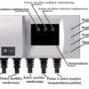 Cirkuliacinio siurblio termostatas su dviejų siurblių valdymu 110R schema