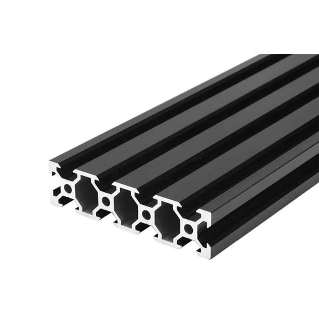 Aliuminio profilis 20×80 V-slot Black 1