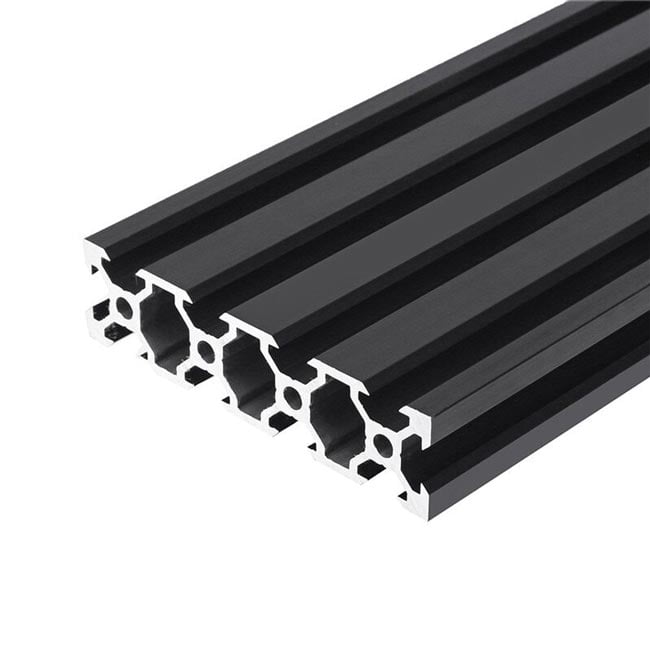 Aliuminio profilis 20×80 V-slot Black