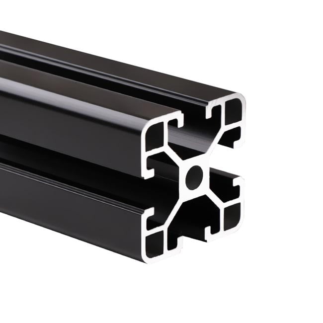 Aliuminio profilis 40x40 T-slot Black 2