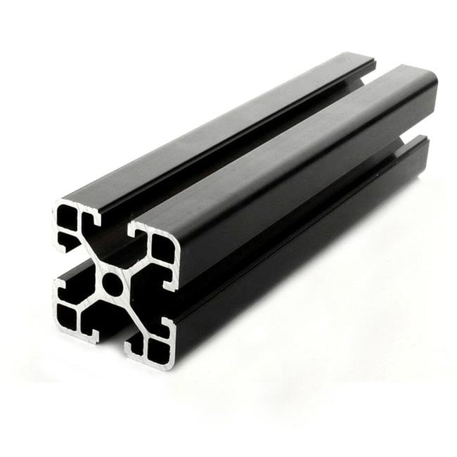 Aliuminio profilis 40x40 T-slot Black 3