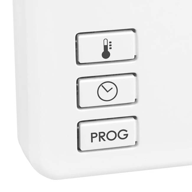 Savaitinis laidinis termostatas Libra mygtukai