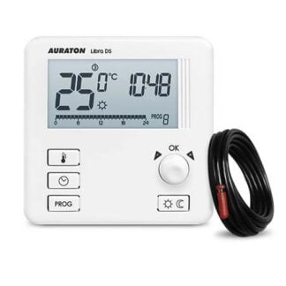 Savaitinis laidinis termostatas su dviem jutikliais Libra DS